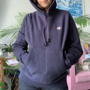 Champion Navy Hoodie